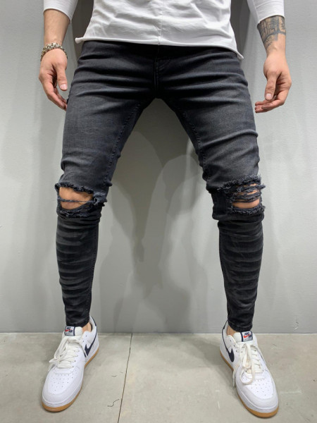 BLUGI SLIM FIT TIGER BLACK COD : BGAS424
