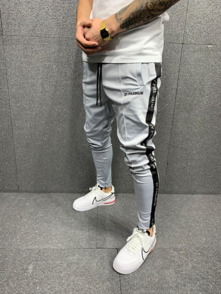PANTALONI SLIM FIT 2Y GREY COD : BGAS517