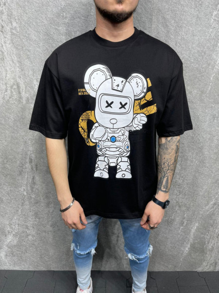 TRICOU COSMOS BLACK TSAS226(1013)