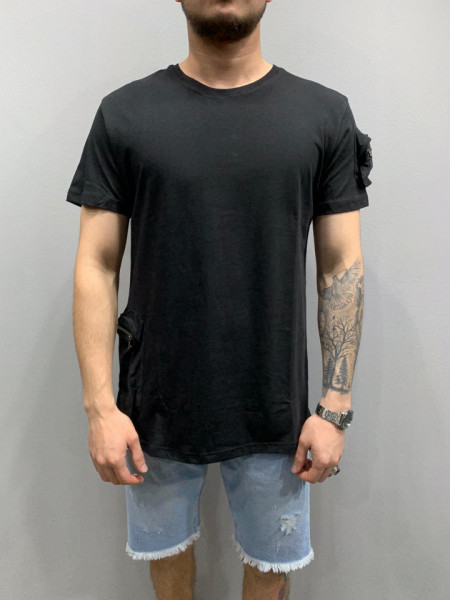 TRICOU HOINAR TWO POCKET BLACK COD : TSAS159