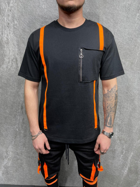 TRICOU NEON ORANGE TSAS201(6042)
