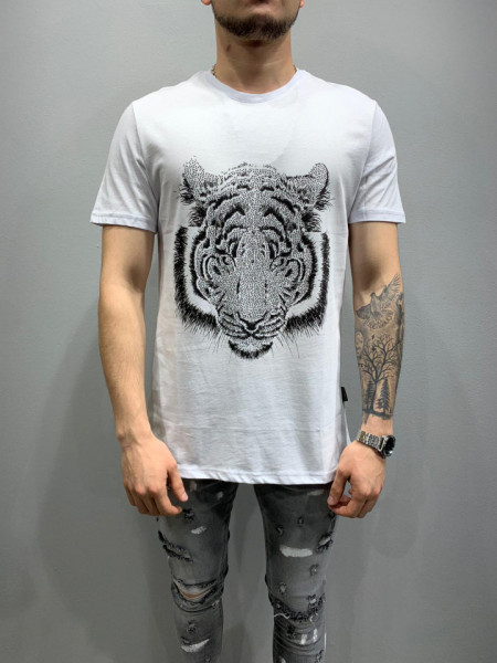 TRICOU TIGER WHITE COD : TSAS148