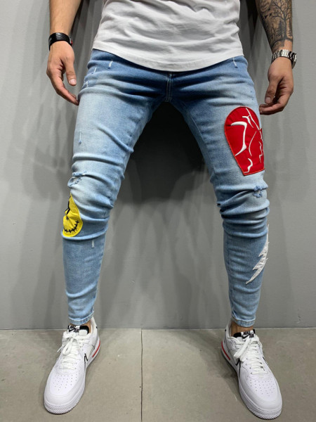 BLUGI EMOJI FASHION BLUE COD : BGAS488