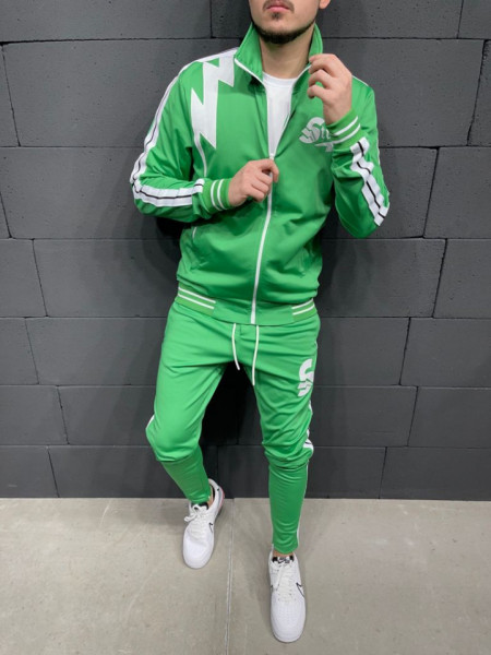 TRENING STUDIO ZIPPER GREEN TRAS60(2005)