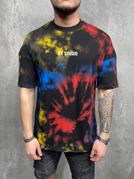 TRICOU 2Y STUDIO PAINTED BLACK COD : TSAS197(1003)