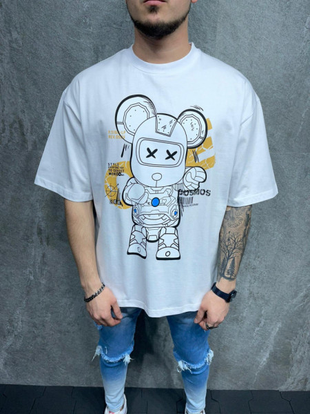 TRICOU COSMOS WHITE TSAS225(1013)