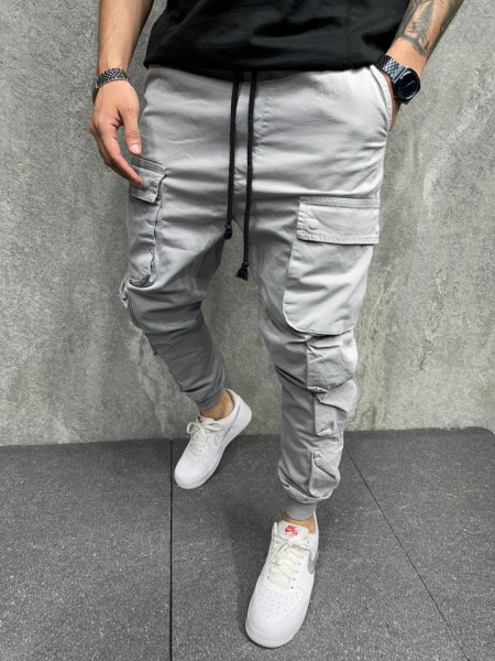 BLUGI HOINAR MULTI-POCKET GREY BGAS676(8069)