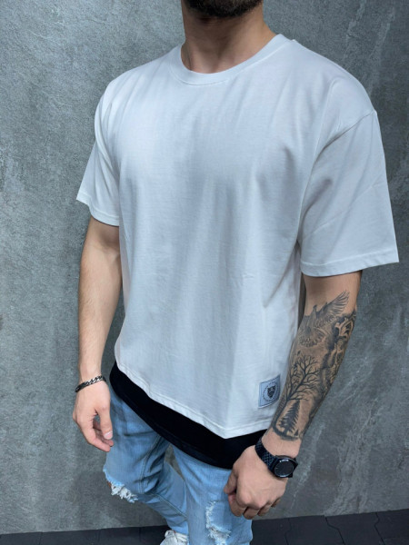 TRICOU 2Y ELASTIC WHITE TSAS236(6040)