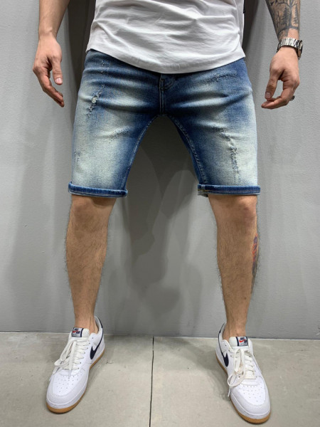 PANTALONI SCURTI ZGARIATI DIRTYBLUE COD : PSAS37
