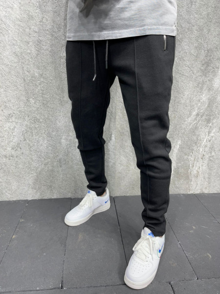 PANTALONI SLIM CLASIC BLACK BGAS738(2038)