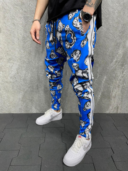PANTALONI SLIM TEDDY BEAR BLUE COD : BGAS596(2015)