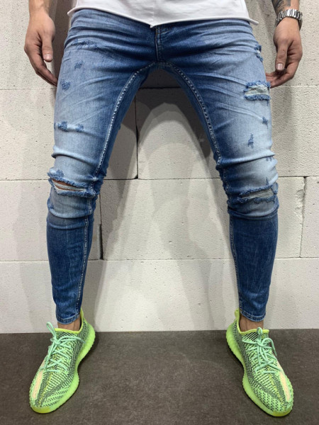 BLUGI ZGARIATI SLIM BLUE COD : BGAS364