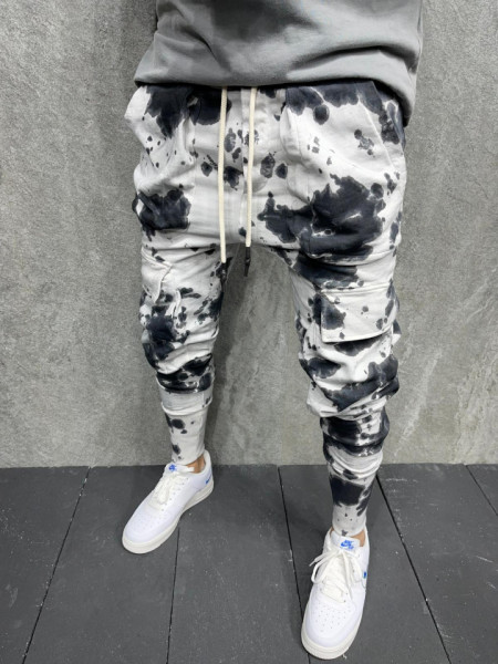 PANTALONI HOINAR SPLASH WHITE BGAS702(ES8080)
