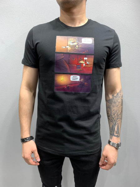 TRICOU MARIO BLACK COD : TSAS176