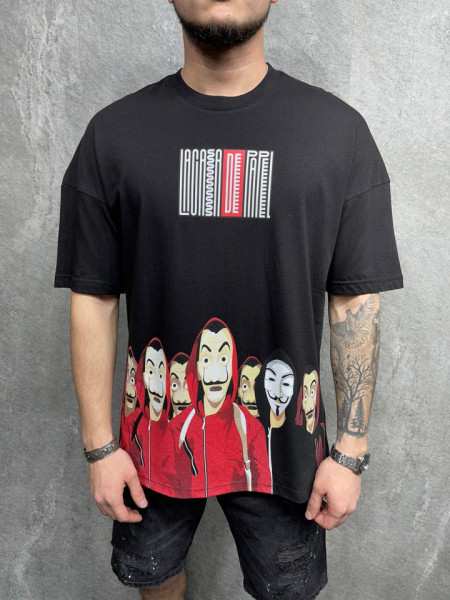 TRICOU SALVADOR DALI BLACK COD : TSAS195(1018)