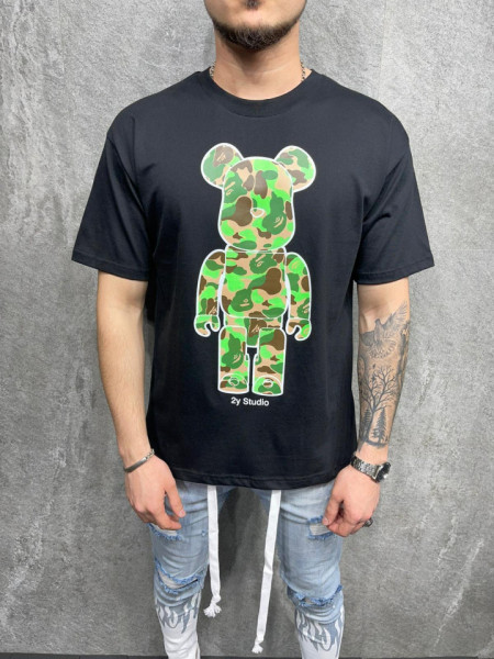 TRICOU TEDDY BEAR BLACK TSAS204(6057)