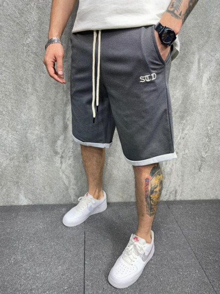 PANTALONI SCURTI SAD BLACK PSAS104(1046)
