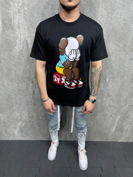 TRICOU SAD MASCOT BLACK TSAS210(6058)