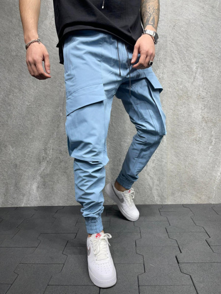 PANTALONI OFFICE POCKET BLUE BGAS608(2006)