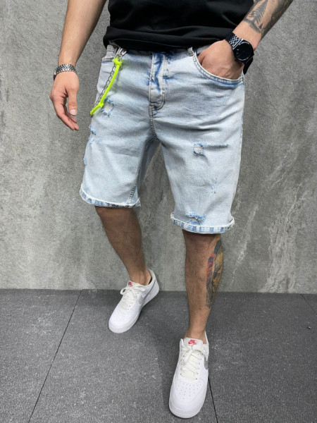 PANTALONI SCURTI GREEN BLUEWHITE PSAS77(6322)