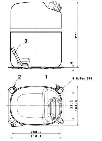 compresor cubigel ms26tb
