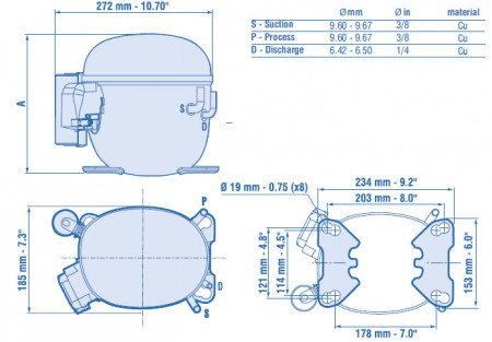 compresor aspera nt6222gk brasov