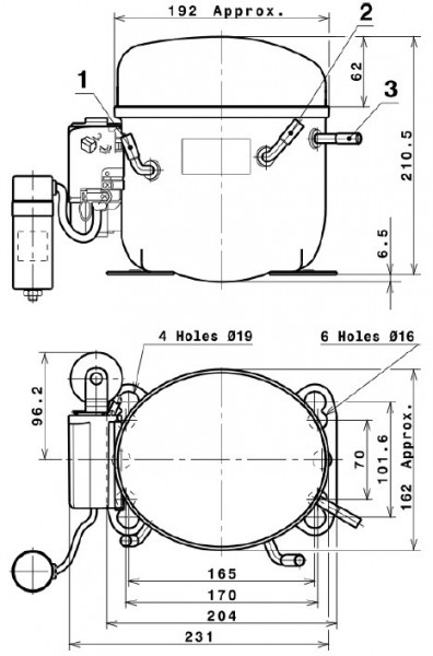 compresor cubigel mpt14ra