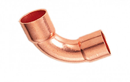 Curba teava cupru frigorifica D42 mama - mama 90 grd.