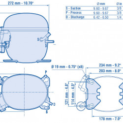 Compresor Aspera NT6217Z