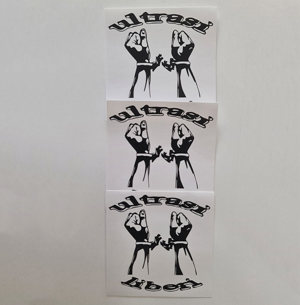 ULTRASI LIBERI - STICKERE 10 BUCĂȚI