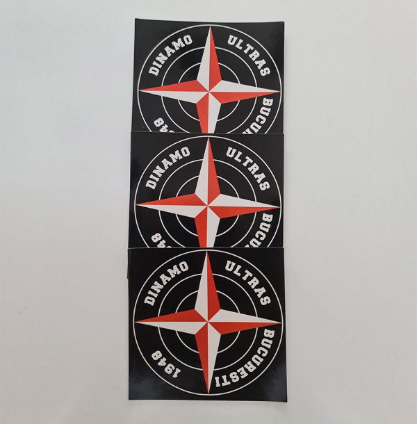 DINAMO ULTRAS - STICKERE 10 BUCĂȚI