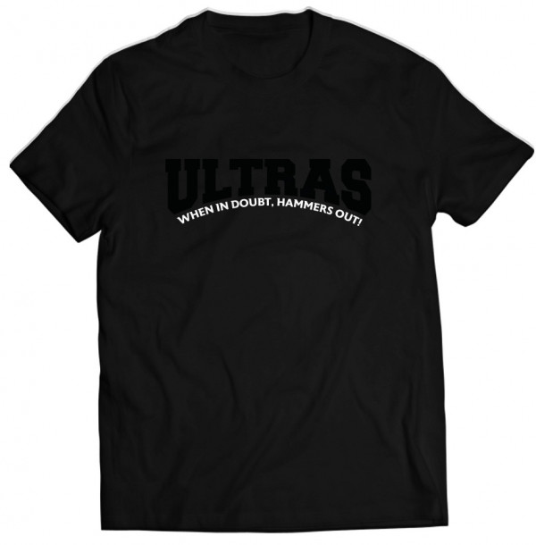 Tricou ULTRAS - Black on black