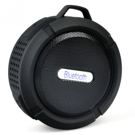 Car kit bluetooth, boxa portabila waterproof Negru