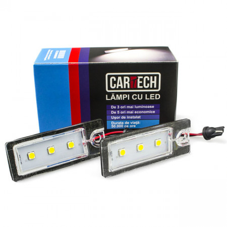 Lampi numar dedicate cu led Volvo V70, XC90, S60, S80 