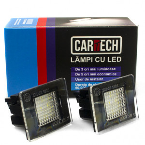 Lampi numar dedicate cu led Mercedes Benz W176