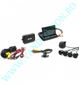 Senzori de parcare cu afisaj si camera Cartech SR503