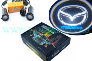 Set proiectoare / Logo montare sub usa 5w Mazda