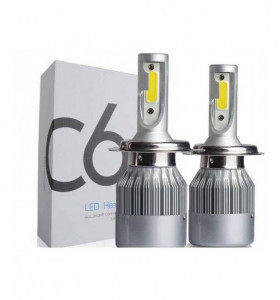 Kit LED COB C6 - H1 H3 H4 H7 H11 72W