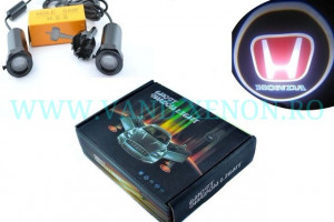 Set proiectoare / Logo montare sub usa 5w Honda
