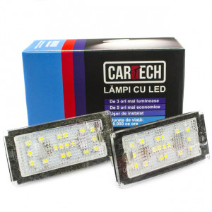 Lampi numar dedicate cu led BMW E66 E65