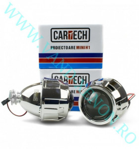 Lupe Xenon 2,5 inch - KIT de proiectoare cu Ornamente