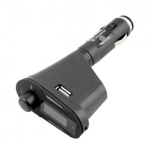 Modulator FM Premium Mp3 cu display si telecomanda OT618 Rosu