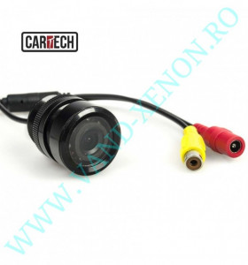 Senzori de parcare cu afisaj in oglinda si camera Cartech SM2831