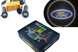 Set proiectoare / Logo montare sub usa 5w Ford