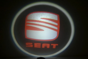 Set proiectoare / Logo montare sub usa 5w Seat
