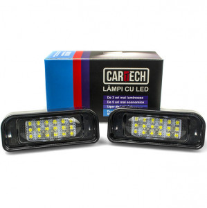 Lampi numar dedicate cu led Mercedes Benz W220