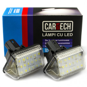 Lampi numar dedicate cu led Mazda CX-7, 6, CX-5