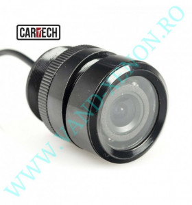 Senzori de parcare cu afisaj in oglinda si camera Cartech SM2831