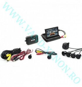 Senzori de parcare cu afisaj si camera Cartech SR1830