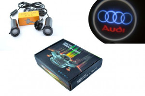 Set proiectoare / Logo montare sub usa 5w Audi